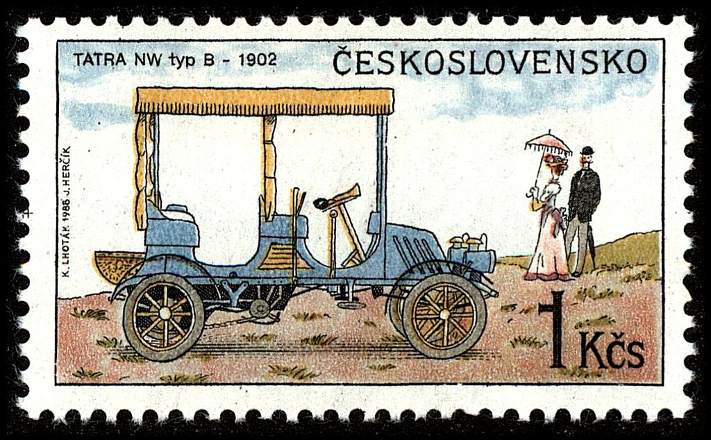 Classic Automobiles - Tatra NW type B (1902)