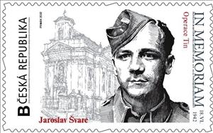 Stamp, Jaroslav Švarc, Personalized and Private Mail Stamps,  , Anniversaries and Jubilees