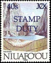 Stamp, The rivers, Tonga,  , Geology, Prehistory, Rivers