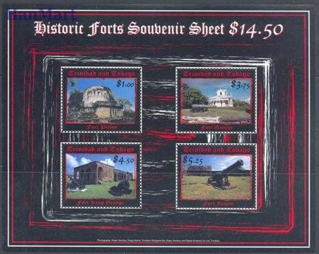 Historic Forts Souvenir Sheet