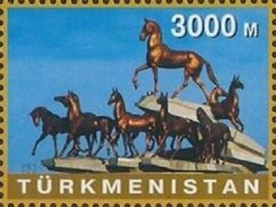 Monument of Akhal-Teke Horses