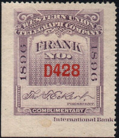 Frank - dated 1896