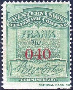 Stamp, Frank - undated, United States of America,  , Signatures - Autographs, Telegraphy