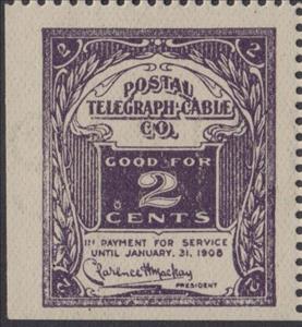 Stamp, Numeral, United States of America,  , Numbers, Signatures - Autographs, Telegraphy