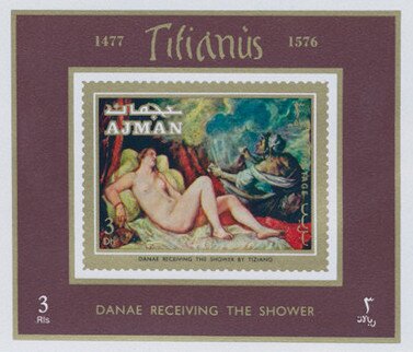 Danae, Tiziano Vecellio