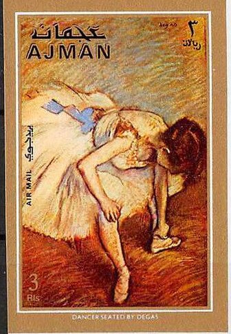 Dancer Seated, Edgar Degas