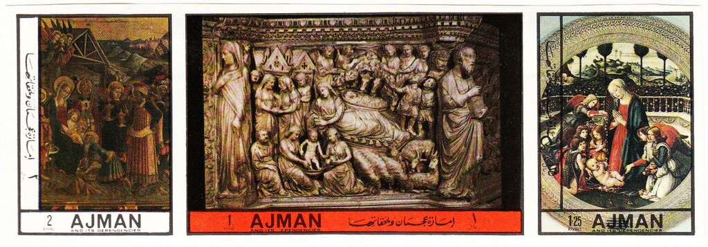 European Art - se-tenant