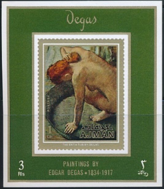 In the Bathtub, Edgar Degas