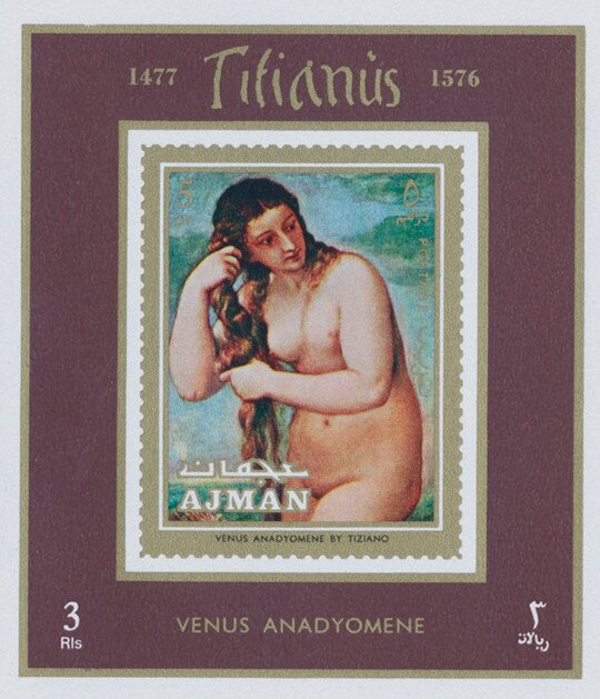 Venus Anadyomene, Tiziano Vecellio
