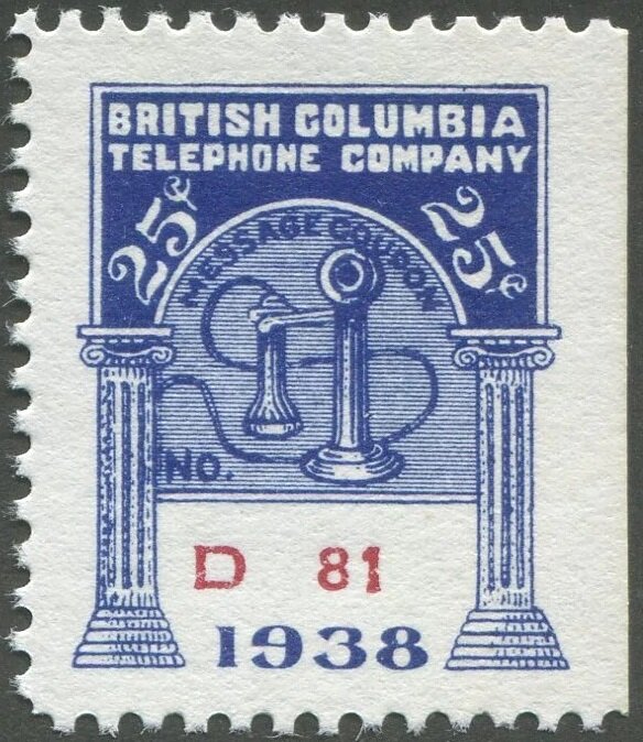 Telephone - dated 1938