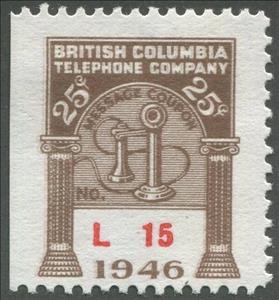 Stamp, Telephone - dated 1946, Canada,  , Telephones, Telephony