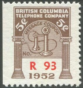 Stamp, Telephone - dated 1952, Canada,  , Telephones, Telephony