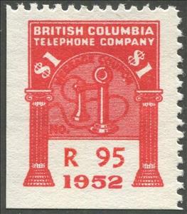 Stamp, Telephone - dated 1952, Canada,  , Telephones, Telephony