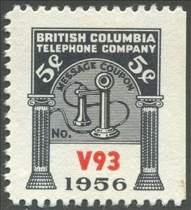 Stamp, Telephone - dated 1956, Canada,  , Telephones, Telephony