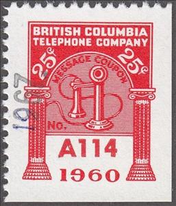 Stamp, Telephone - dated 1967, Canada,  , Telephones, Telephony