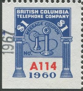 Stamp, Telephone - dated 1967, Canada,  , Telephones, Telephony