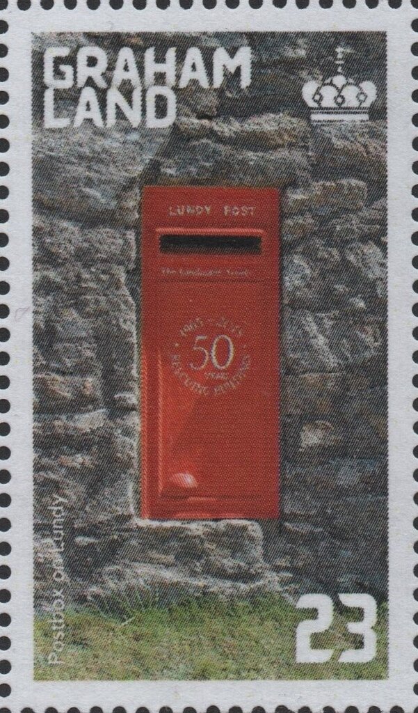 Graham Land, Lundy Island Post Box