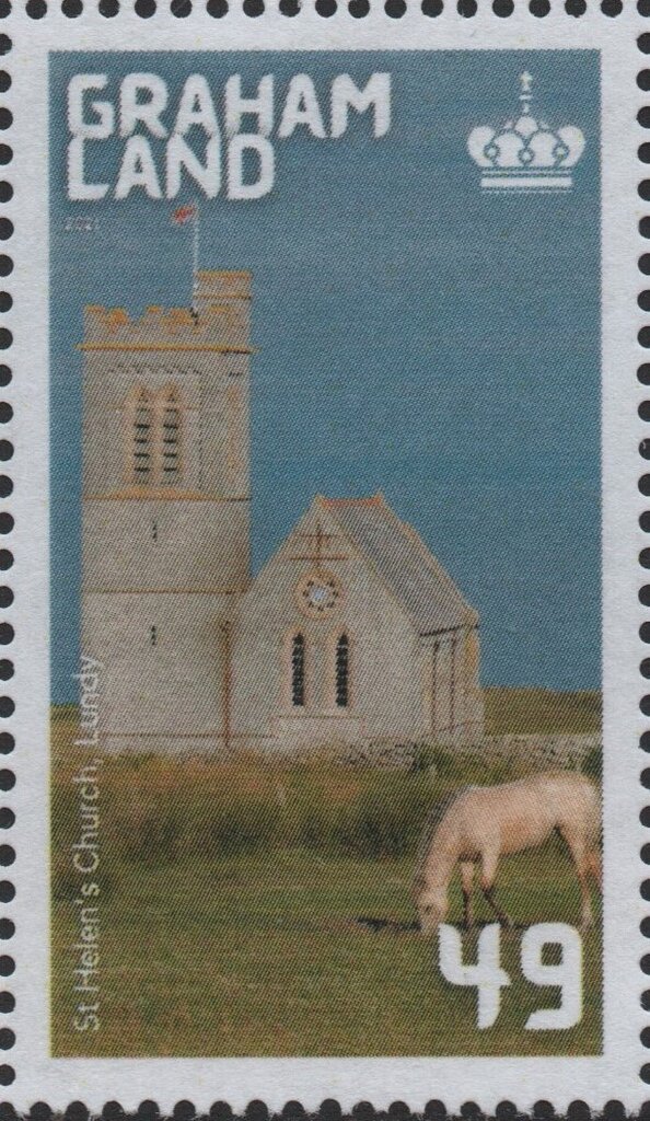 Graham Land, Lundy Island St Helen's Church