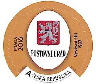 Postal Coat of Arms 1937 - Praga 2018