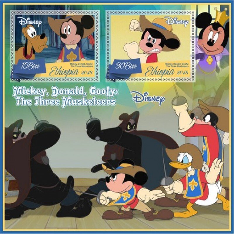 Animation, Cartoons Disney Mickey, Donald,Goofy_ The Three M