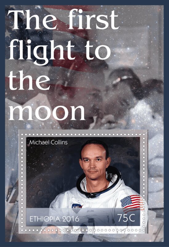Space The first flight to the moon