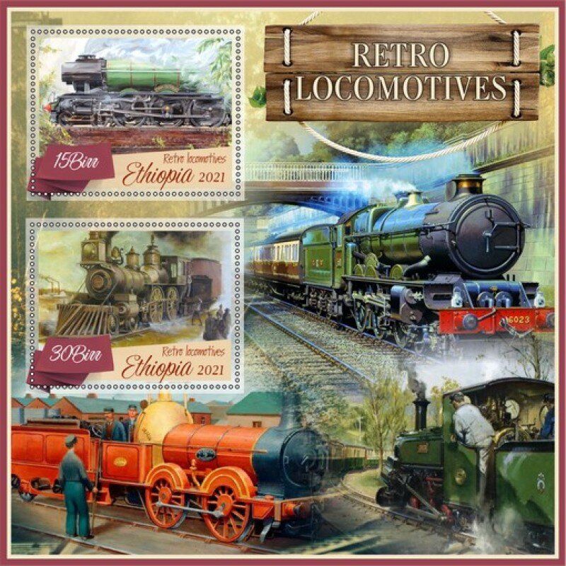 Transport Retro locomotives
