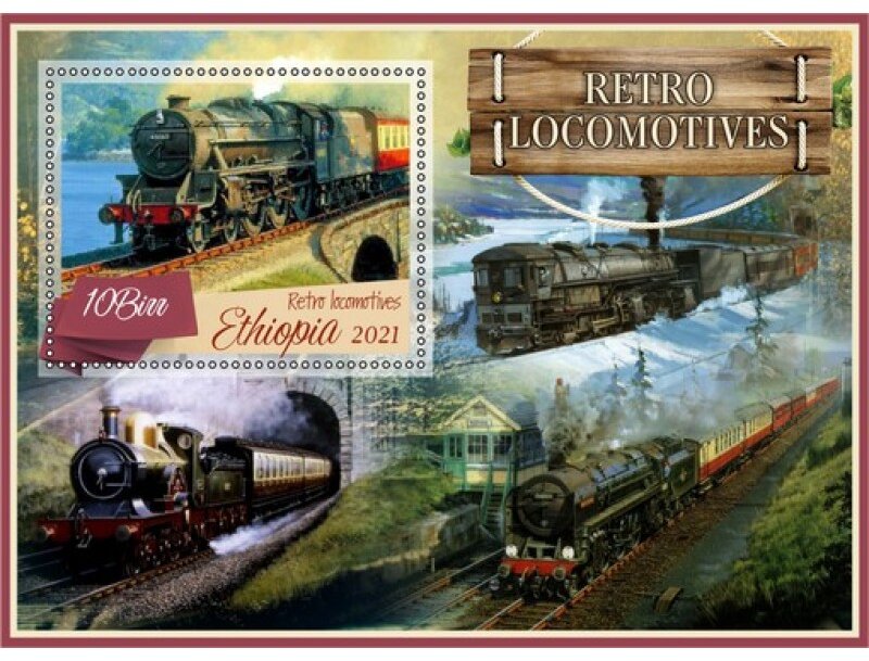 Transport Retro locomotives