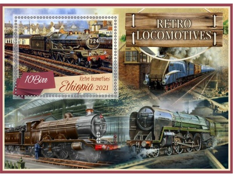 Transport Retro locomotives