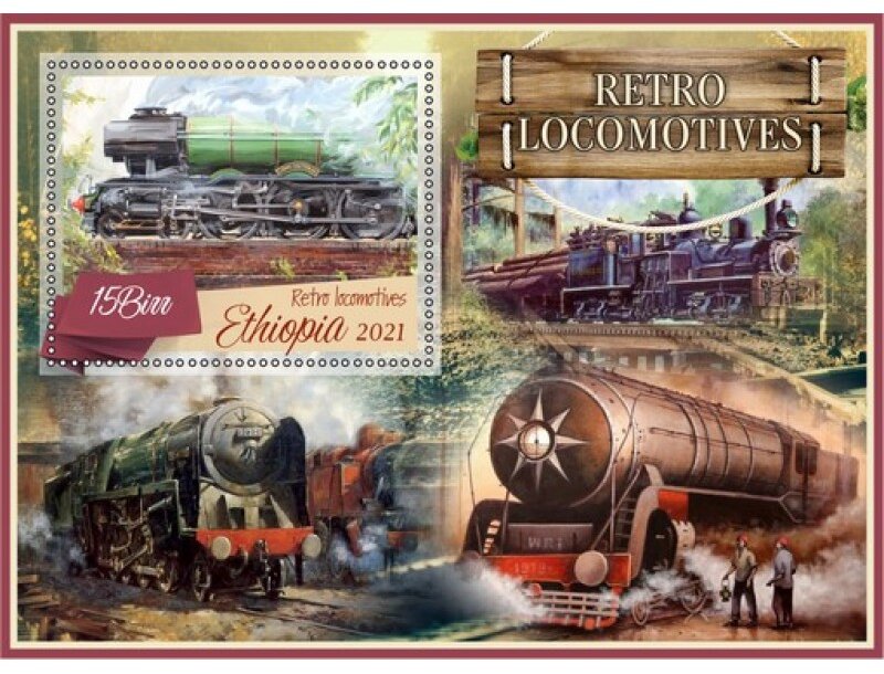 Transport Retro locomotives