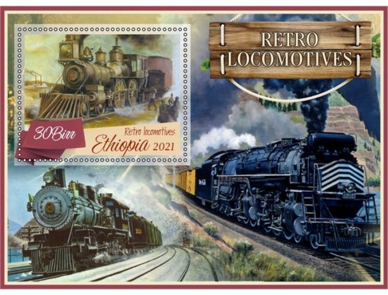 Transport Retro locomotives