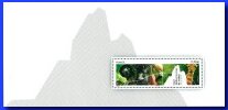 Souvenir Sheet, Lemur, Jaguar, Flamingo, Giraffe, France,  , Animals (Fauna), Birds, Flamingos, Giraffes, Jaguars, Mammals, Monkeys, Zoos