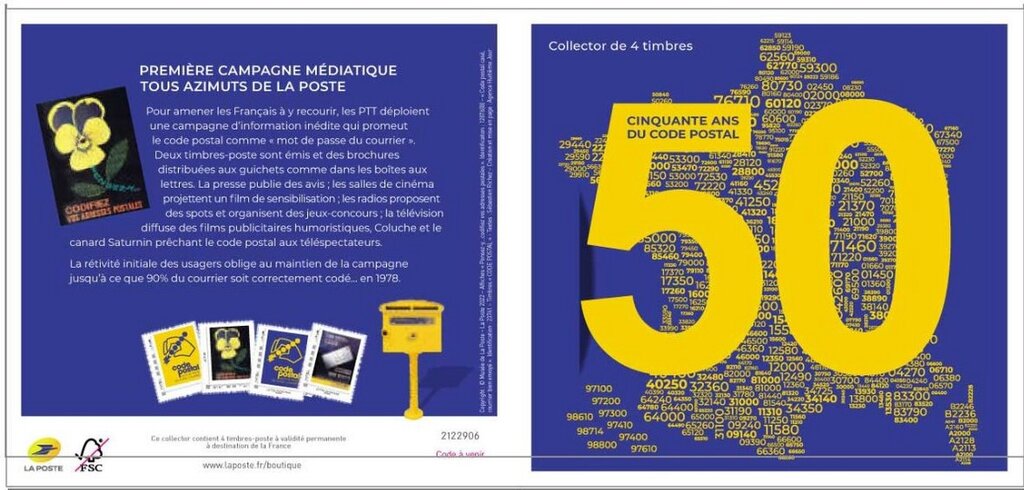 50 years Post Code