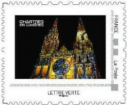 Chartres in Lights 2022 Cathedral Royal Front