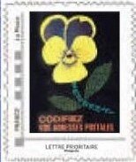 Stamp, Codify your postal addresses, France,  , Flowers, Postal Services
