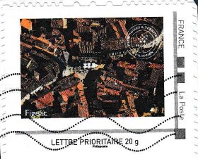 Stamp, Figeac Aerial View, France,  , Townscapes / City Views