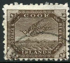 Stamp, White Tern (Gygis alba), Cook Islands,  , Birds, Animals (Fauna)