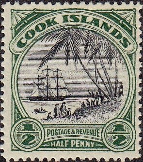Landing of Capt Cook