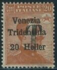 Stamp, Overprinted "T", Italy - Occupation of Trentino and Venezia-Giulia,  