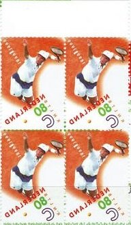 Centenary of Royal Dutch Lawn Tennis Federation Booklet Pane