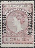 Queen Wilhelmina (Overprinted `Buiten bezit`)