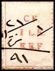 Stamp, C.F. - E.E.F., Palestine, British Mandate,  , Numbers
