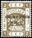 E.E.F. Postage Paid - Overprinted
