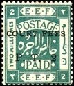 Stamp, E.E.F. Postage Paid - Overprinted, Palestine, British Mandate,  , Letters (Alphabet)