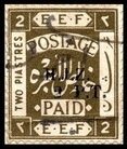 E.E.F. Postage Paid - Overprinted