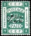 E.E.F. Postage Paid - Overprinted