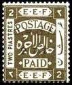 E.E.F. Postage Paid - Overprinted