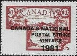 CanPhil Mail, Bridge + overprint