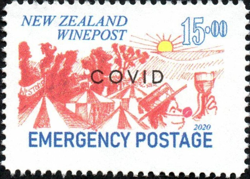 Emergency Postage - Covid Overprint
