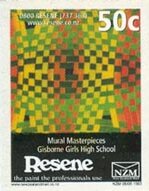 Stamp, Gisborne Girls High School, Personalized and Private Mail Stamps,  , Advertisements, Art