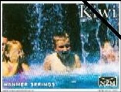 Stamp, Hanmer Springs. Children in Pool under Waterfall, Personalized and Private Mail Stamps,  , Advertisements, Children, Санатории и курорты, Waterfalls